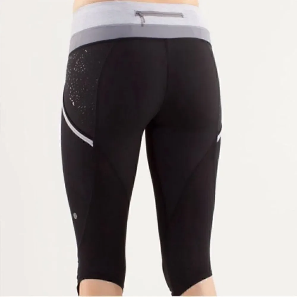 Lululemon Run A Marathon Crop Leggings Women Size 8